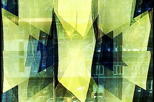 Artwork entitled "Graffiti" by Leslie Brown