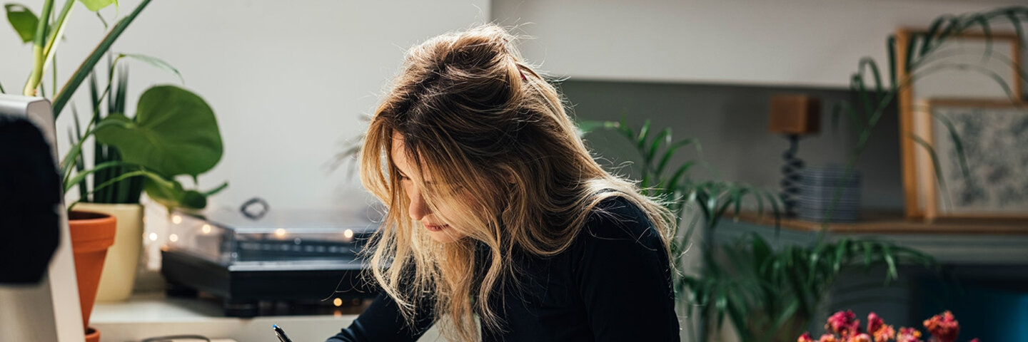 professional writer focused on writing